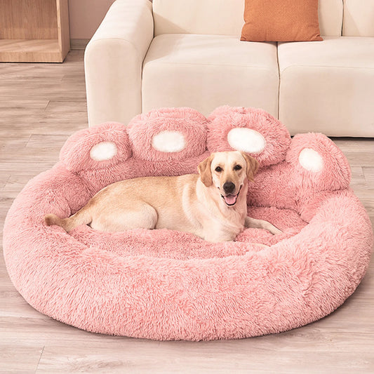 Flauschiges Premium Hundebett mit Kuschel-Komfort