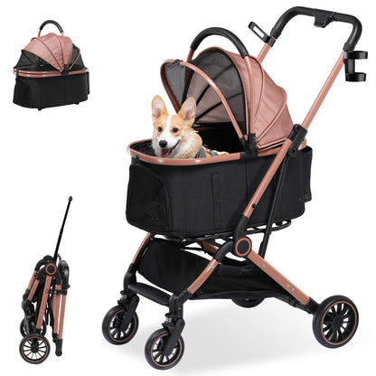 Luxus Hundebuggy 4-in-1