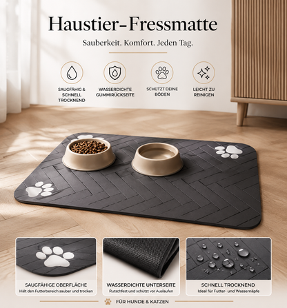 Premium Haustier-Fressmatte