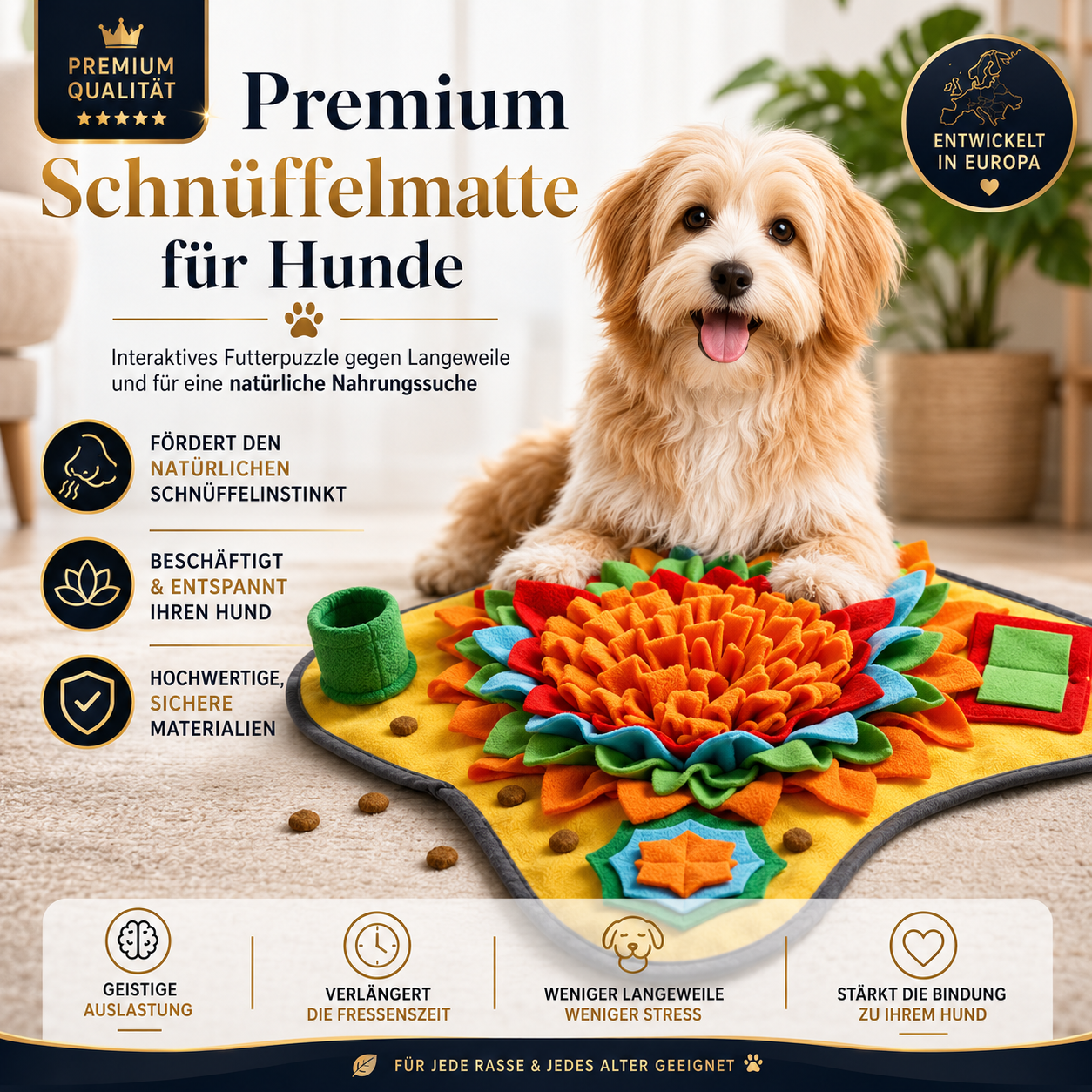 Premium Schnüffelmatte für Hunde