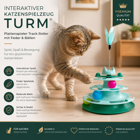 Premium Katzenspielzeug-Turm