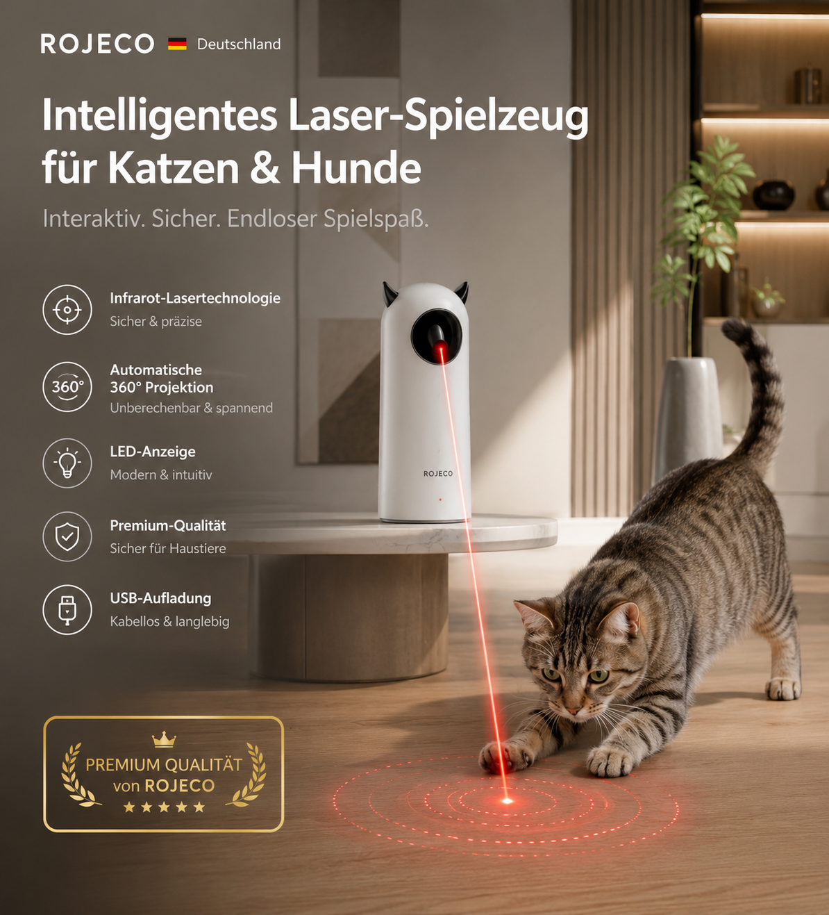 ROJECO Laser-Spielzeug