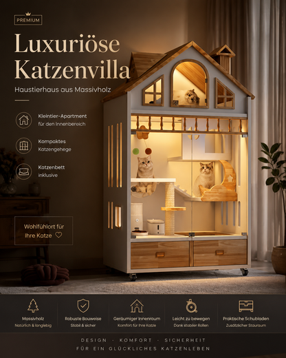 Luxus Katzenvilla