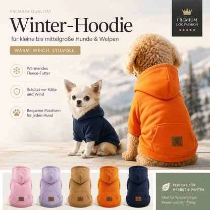 Warmer Hoodie für Hunde
