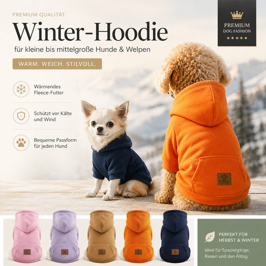 Warmer Hoodie für Hunde