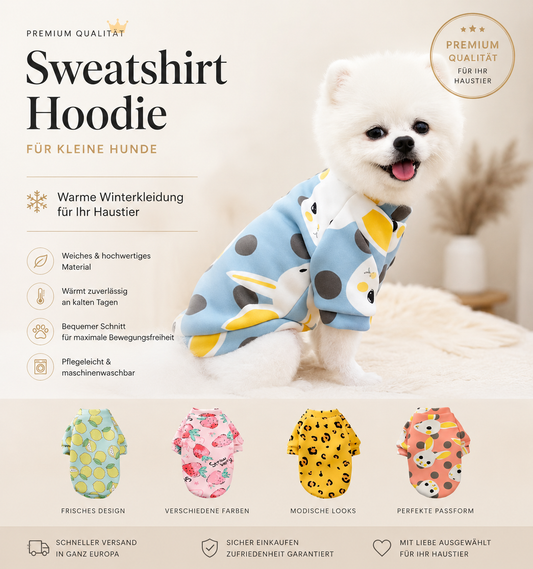 Hunde-Sweatshirt