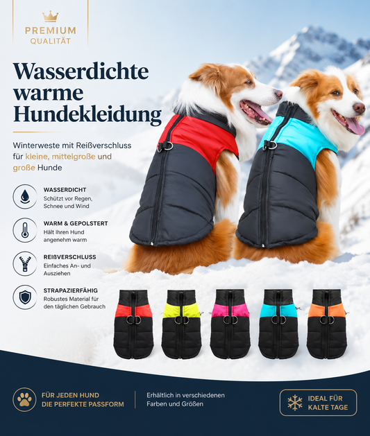 Premium Winter-Hundemantel