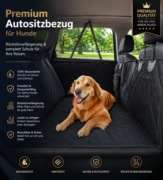 Premium Hunde-Autositzschutz