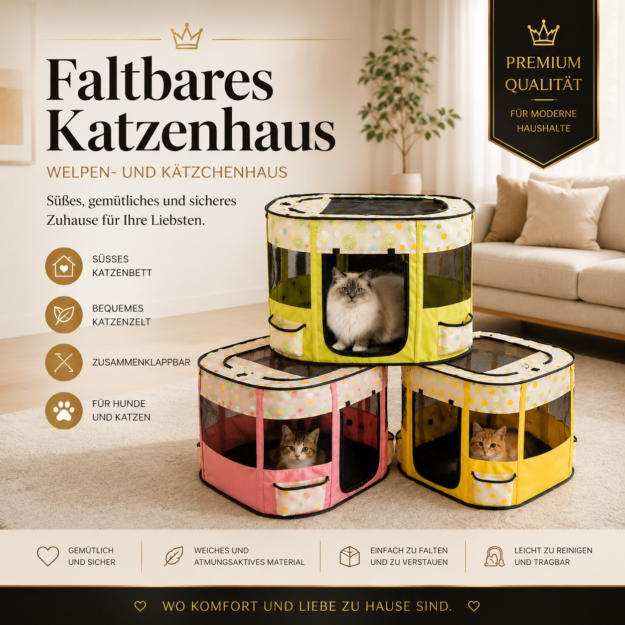 Katzenhaus Deluxe