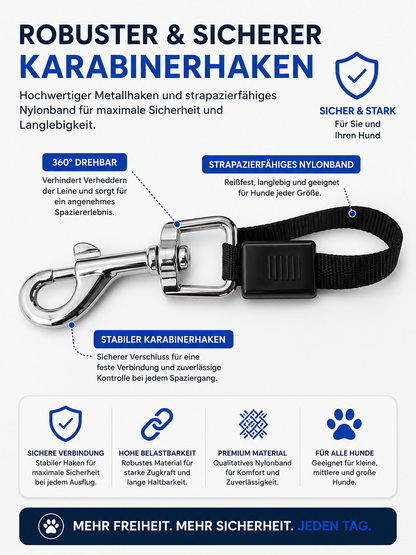 Premium FlexiHund Leine – 3 & 5 Meter