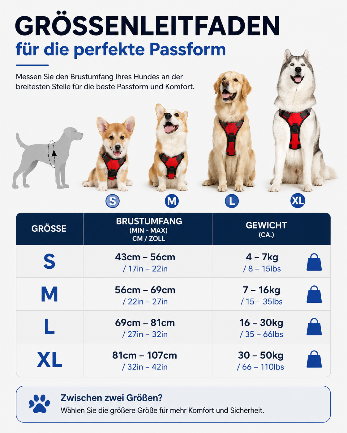 Premium Hundegeschirr Pro