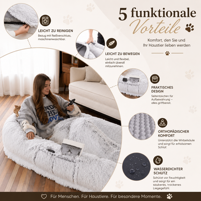 HumanNest™ Luxus-Hundebett