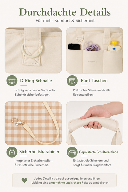 Premium Haustiertragetasche für Hunde & Katzen – Sicher, Komfortabel & Stilvoll