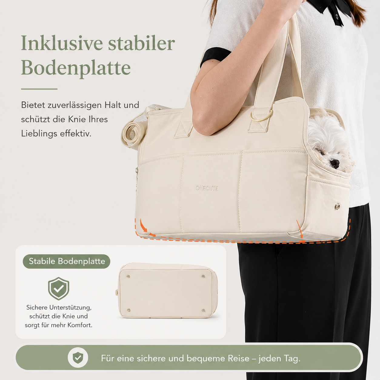 Premium Haustiertragetasche für Hunde & Katzen – Sicher, Komfortabel & Stilvoll