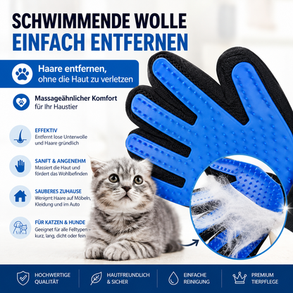 Premium Tierhaar-Pflegehandschuh