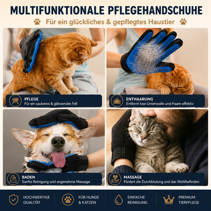 Premium Tierhaar-Pflegehandschuh