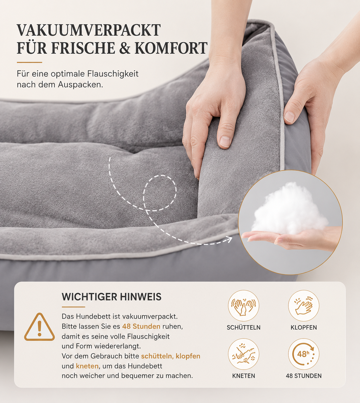 Oak&Tea® 4-in-1 Hundesofa & Hundebett