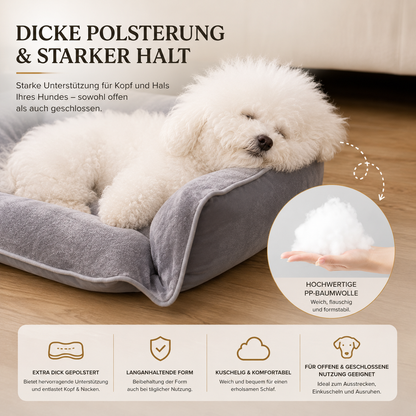 Oak&Tea® 4-in-1 Hundesofa & Hundebett