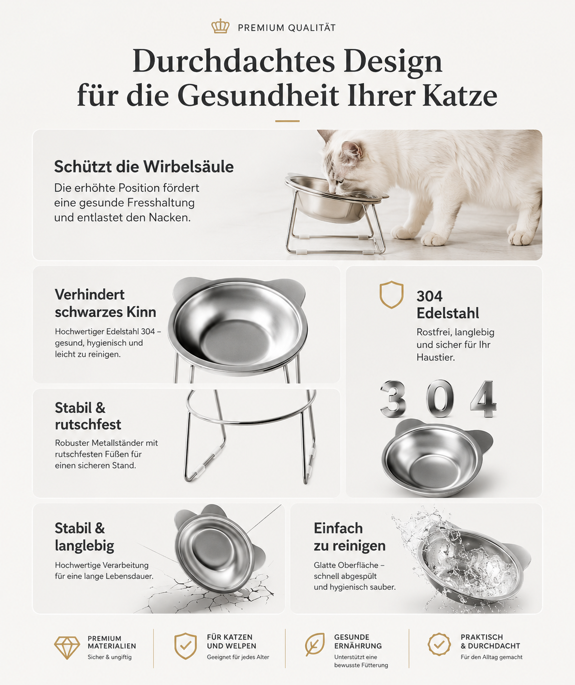 Premium Katzennapf 304