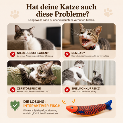 Premium Katzenminze Fisch