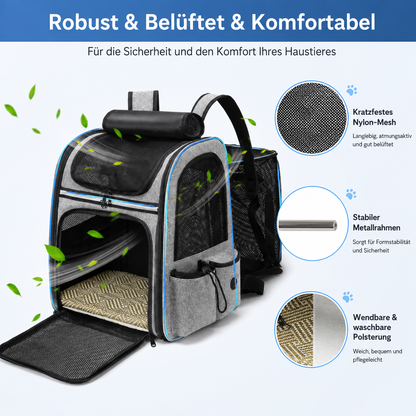 Premium Haustier-Rucksack