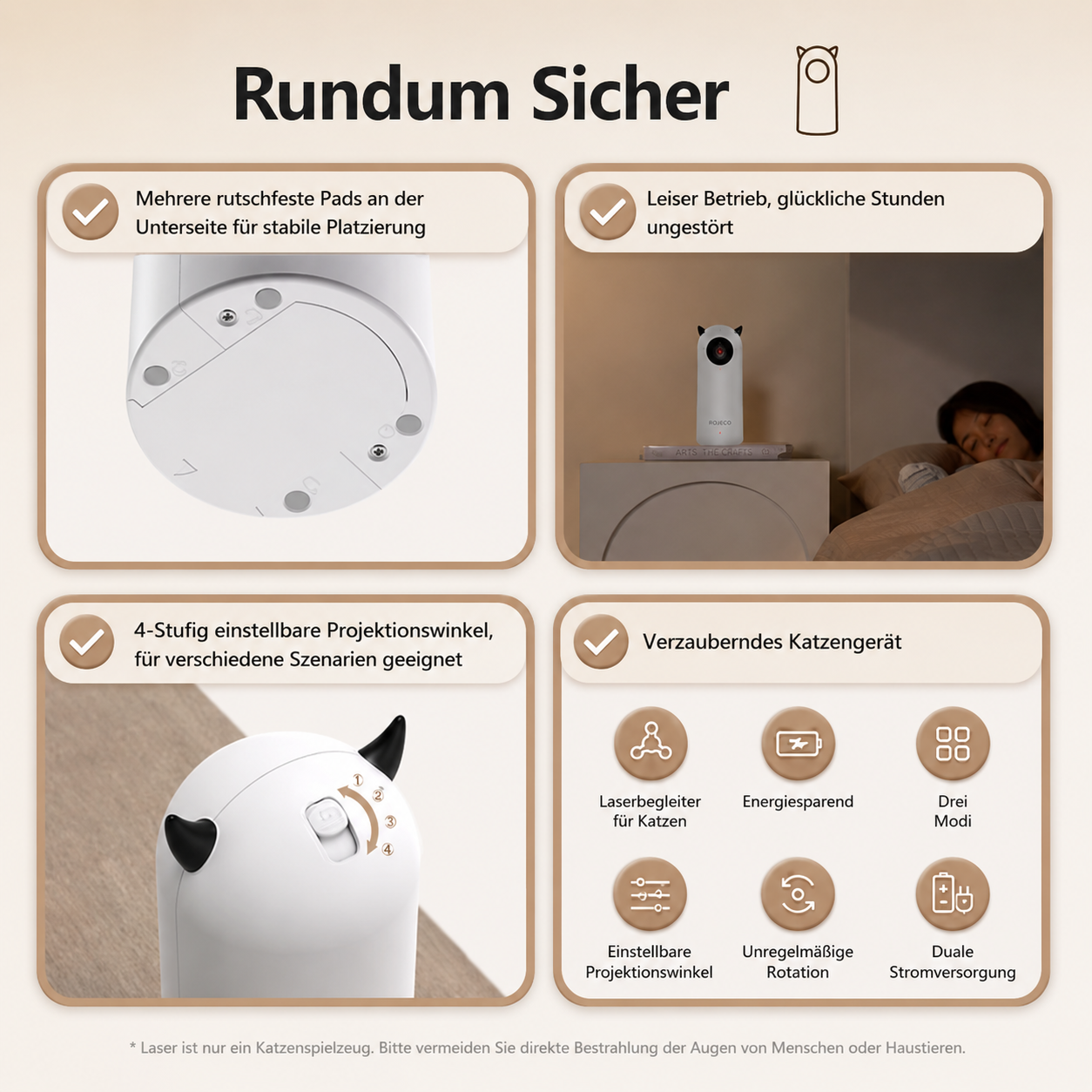 ROJECO Laser-Spielzeug