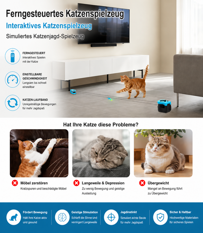 Intelligentes Interaktives Katzenspielzeug