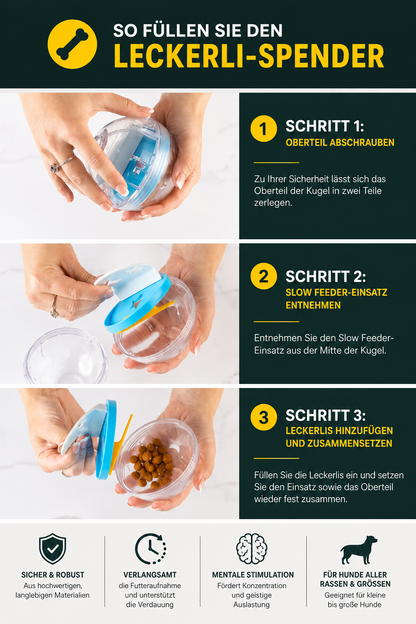 IntelliBall™ Leckerli-Spender