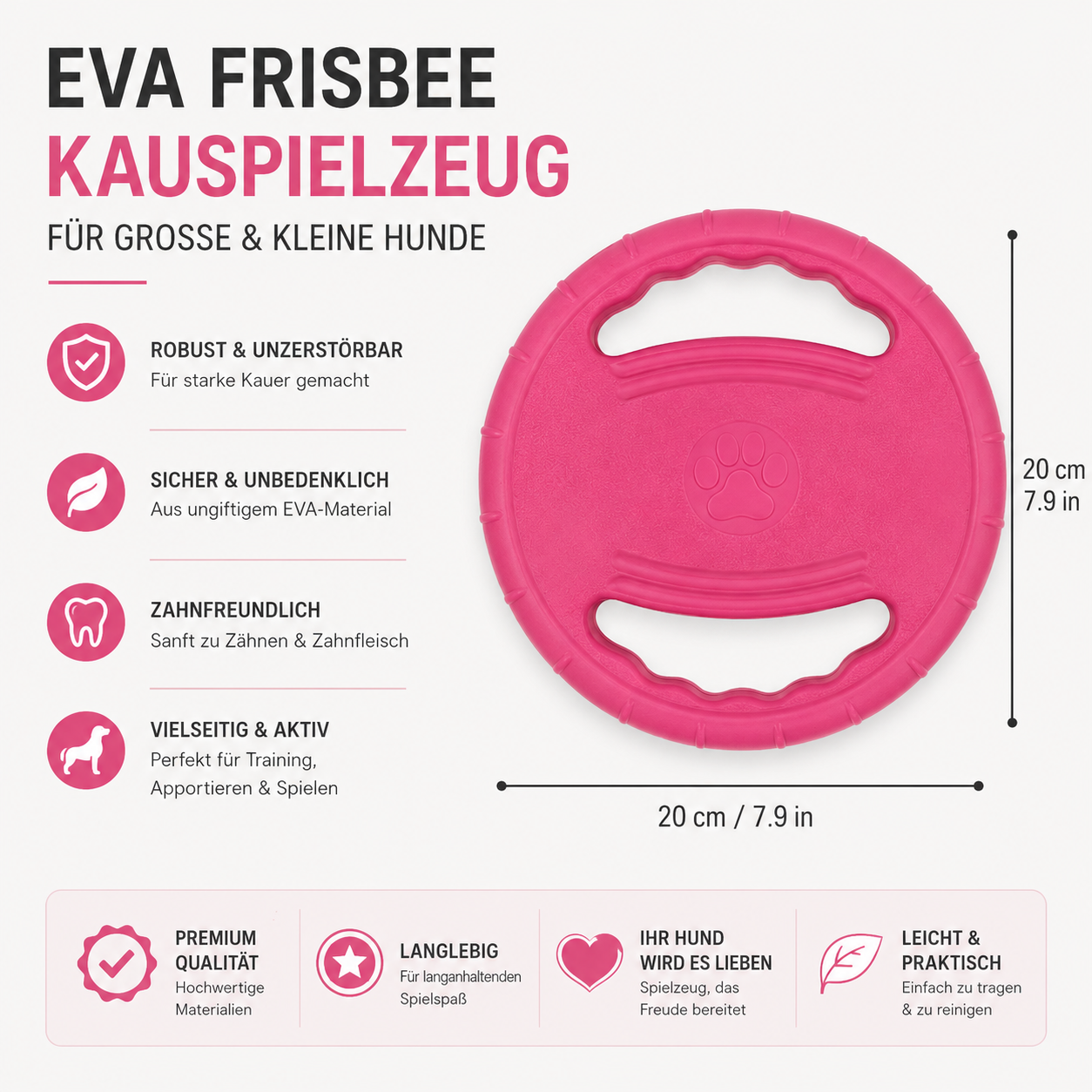 EVA Hundefrisbee Pro