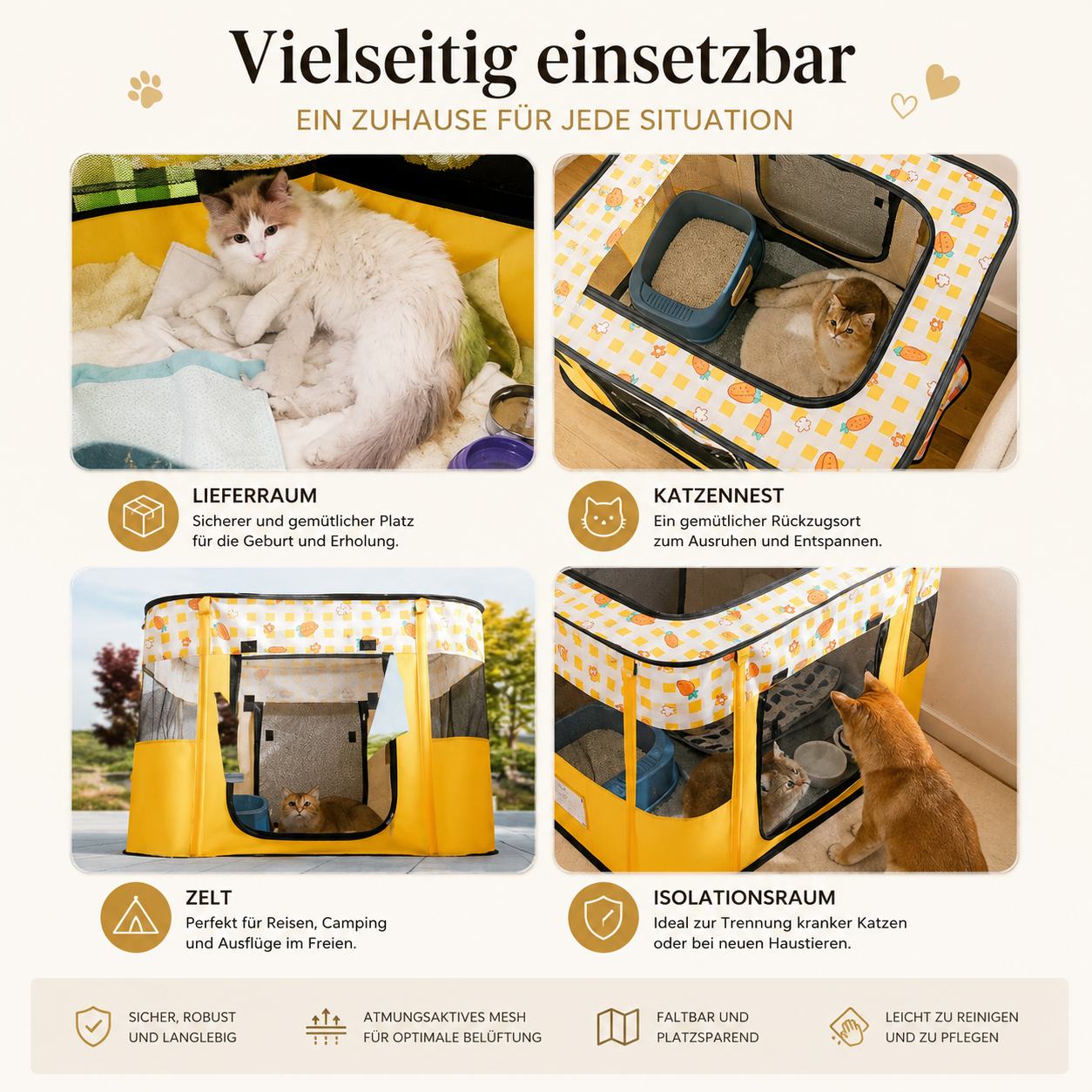 Katzenhaus Deluxe
