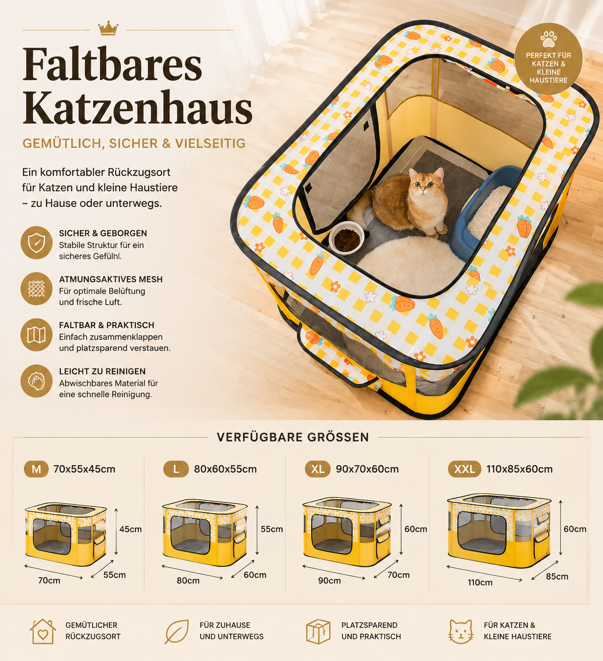 Katzenhaus Deluxe