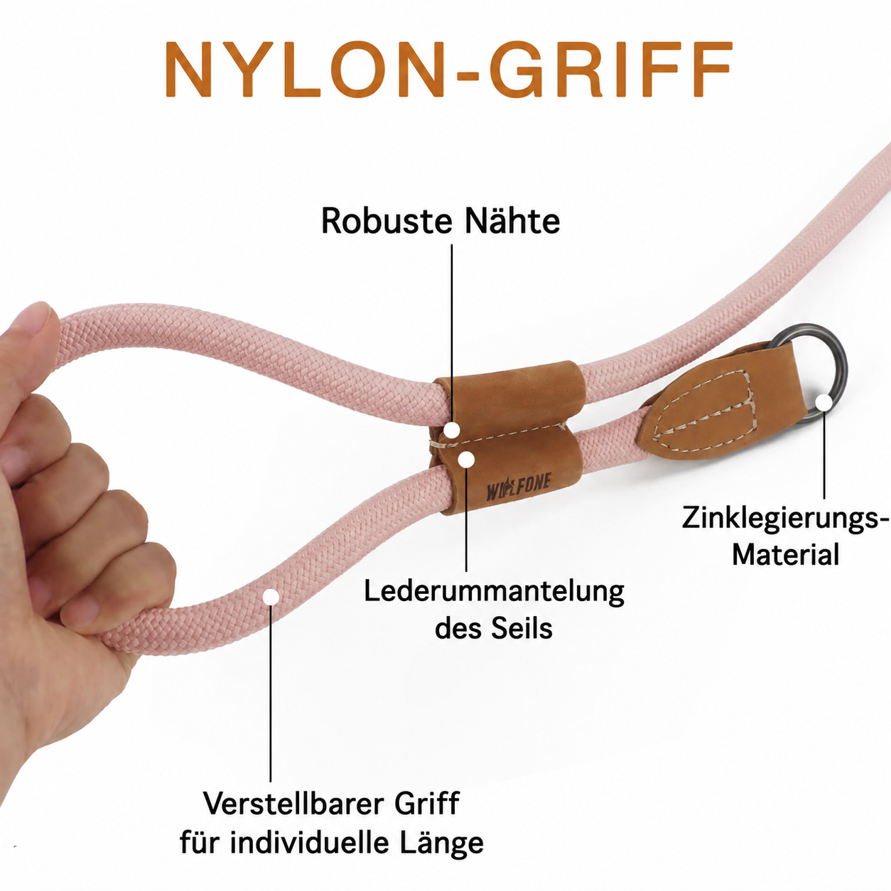 Premium Integrated P-Seil-Halsband für Hunde – Stylish, Sicher und Komfortabel