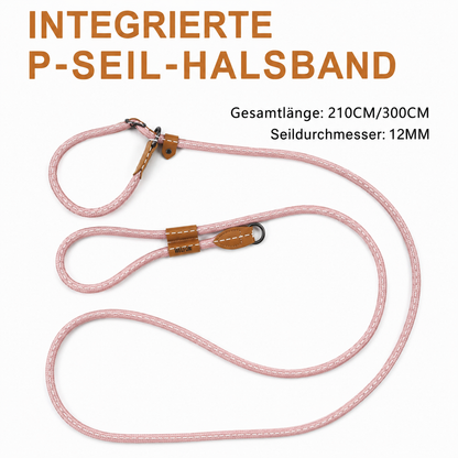 Premium Integrated P-Seil-Halsband für Hunde – Stylish, Sicher und Komfortabel