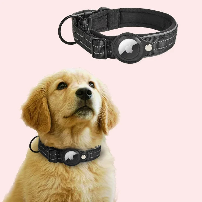 Premium AirTag Hundehalsband