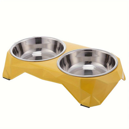 DiamondPet™ Edelstahl-Doppelnapf