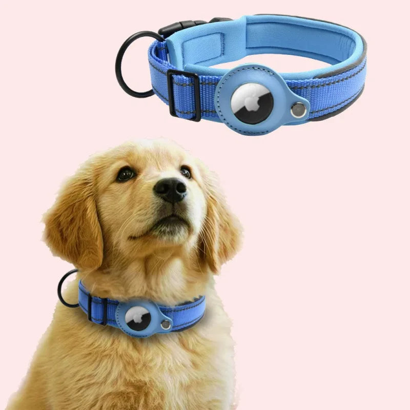 Premium AirTag Hundehalsband