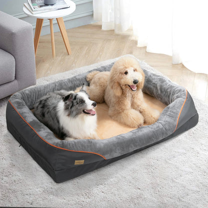 Luxura™ Orthopädisches Jumbo-Hundebett aus Memory-Schaum