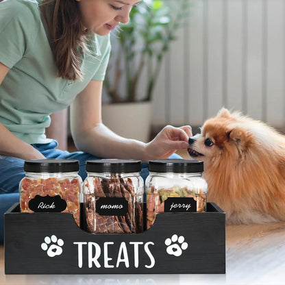 Premium Leckerli Box – 3er Aufbewahrungsset
