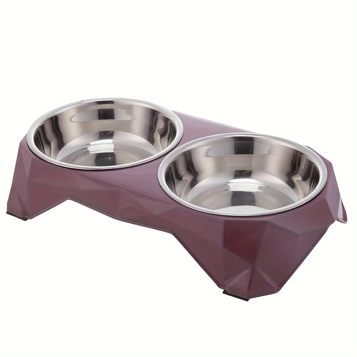 DiamondPet™ Edelstahl-Doppelnapf