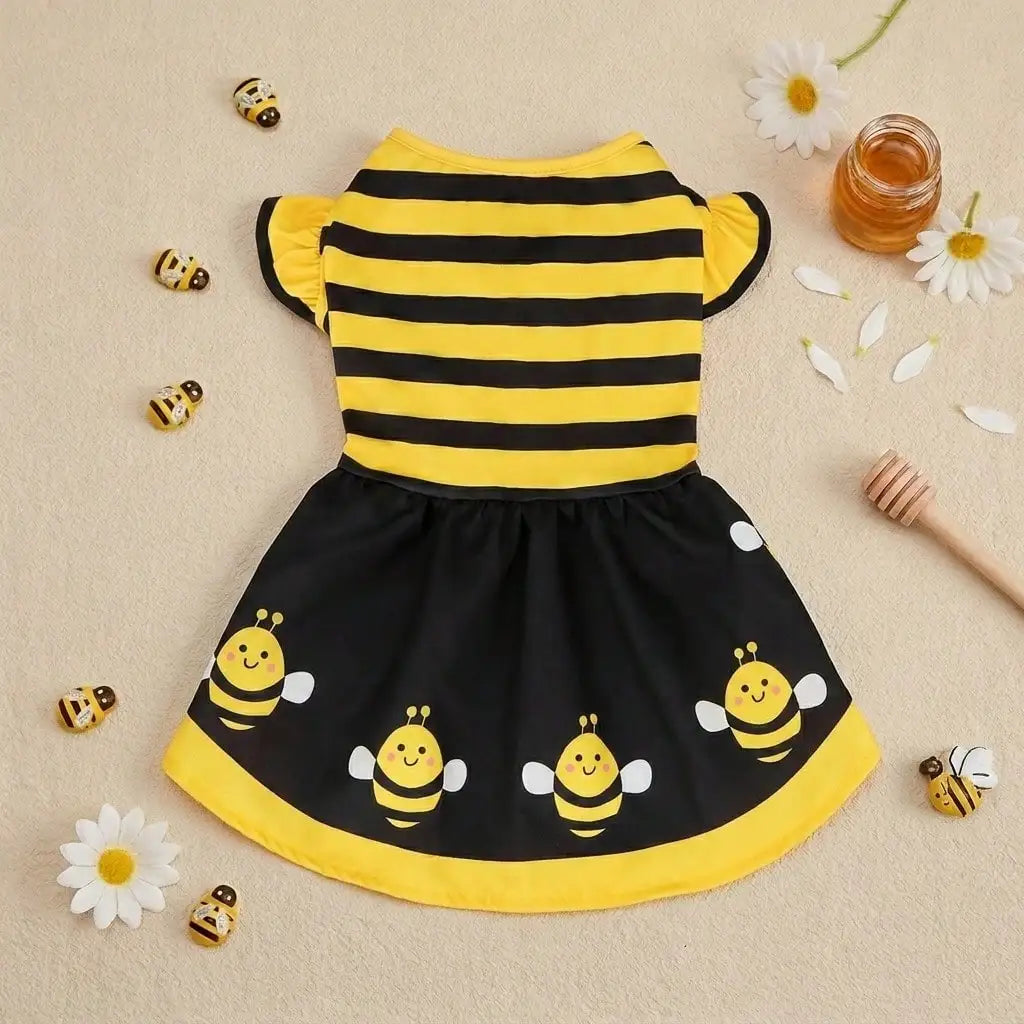 Bienenkleid für Hunde