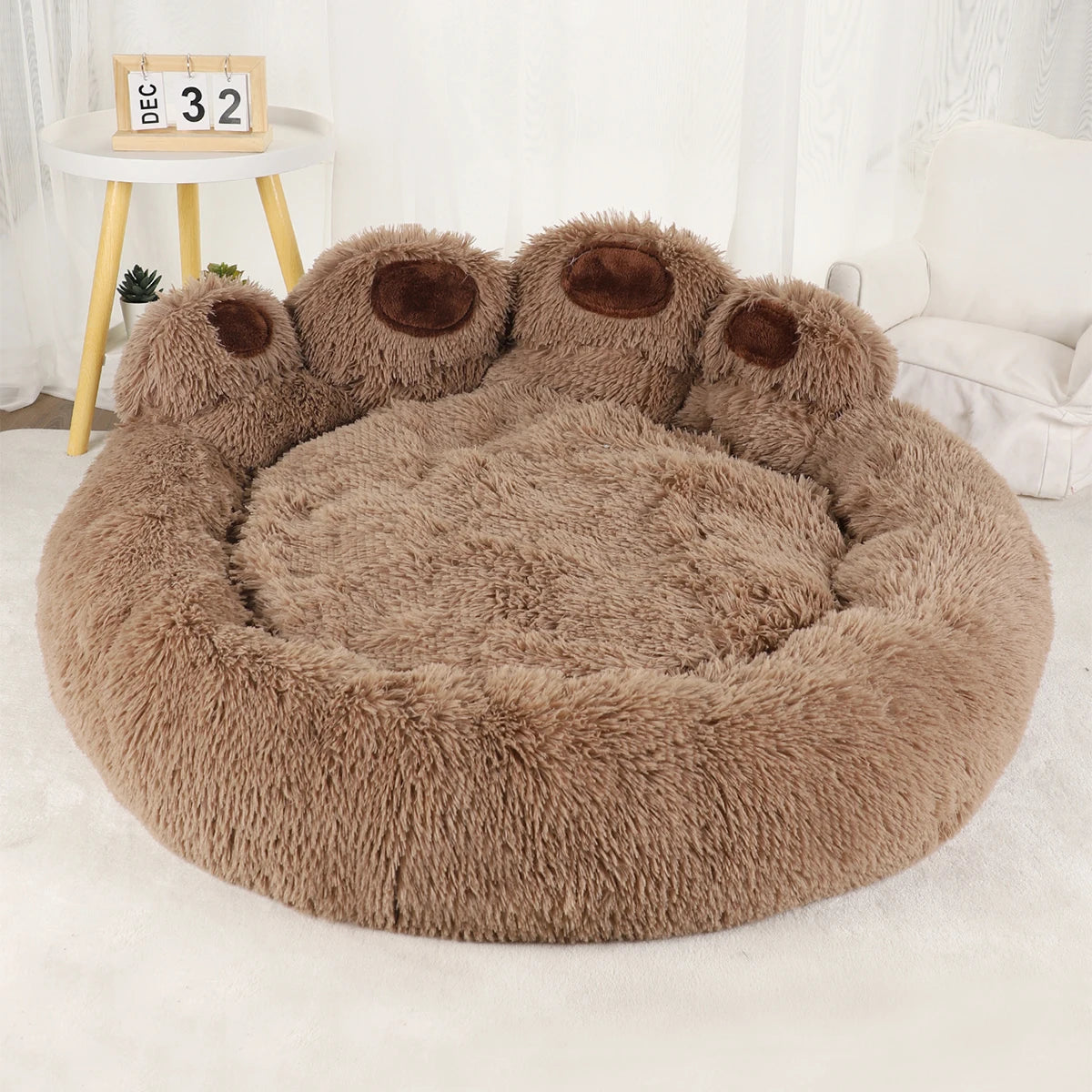 Flauschiges Premium Hundebett mit Kuschel-Komfort