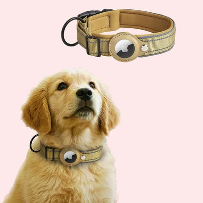 Premium AirTag Hundehalsband